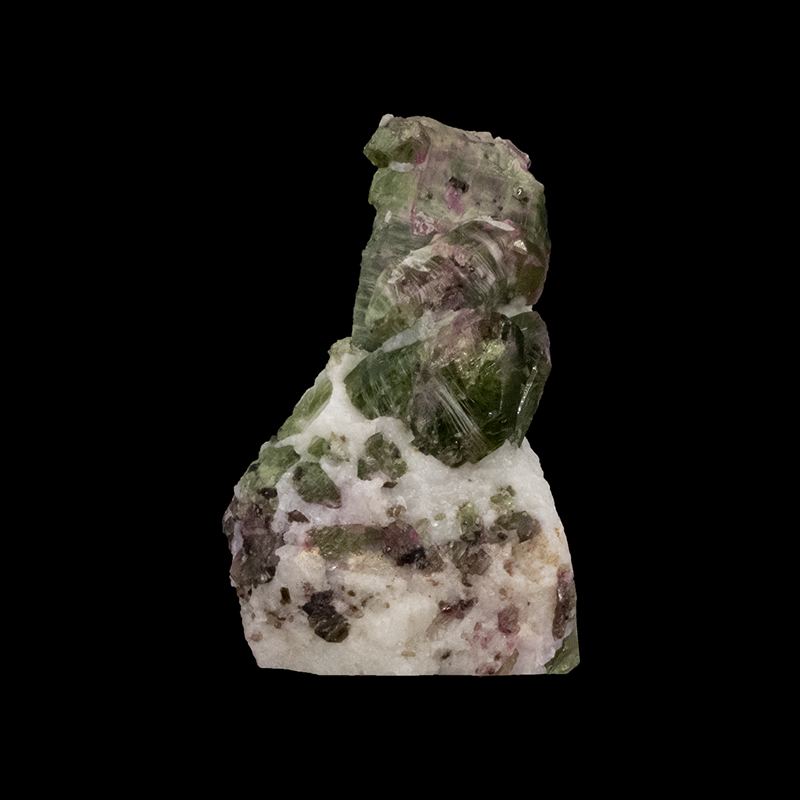 Diopside et Calcite - Afghanistan - Pièce unique - DIOPA600