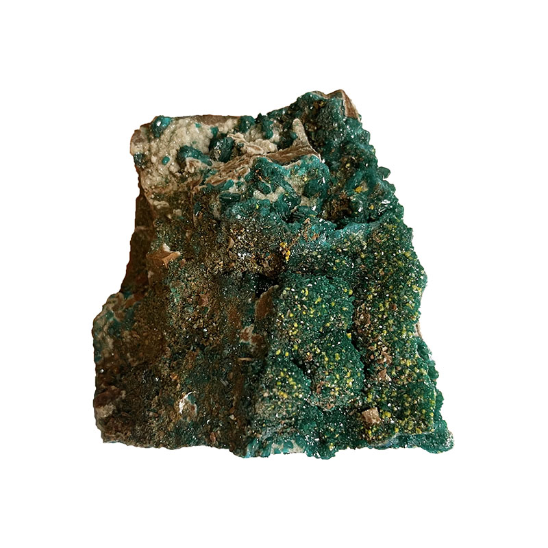 Dioptase et Mimétite - Congo - Pièce unique - DIOPC1500