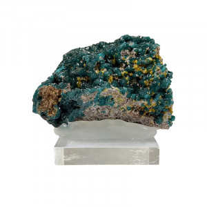 Dioptase et Mimétite - Congo - Pièce unique - DIOPC300