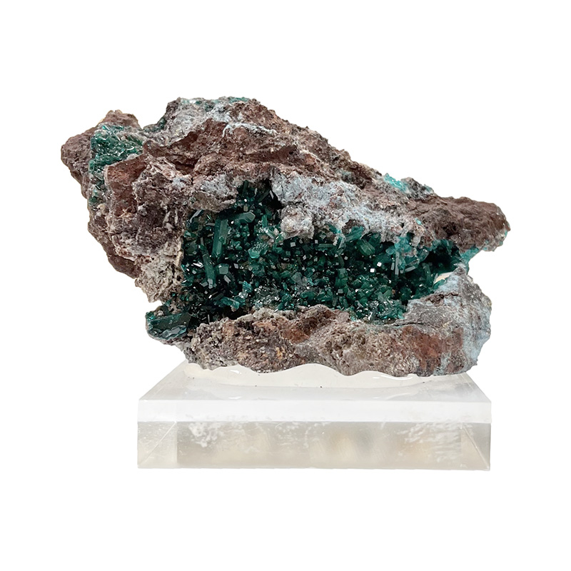 Dioptase et Mimétite - Congo - Pièce unique - DIOPC355