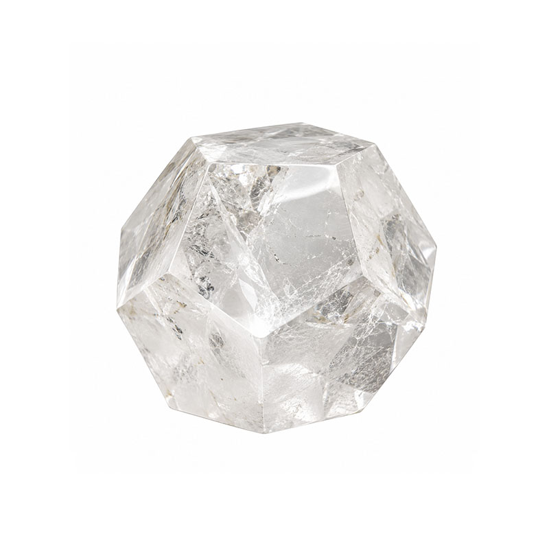Dodécaèdre en Cristal de roche