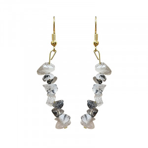 Boucles d'oreilles - tourmaline - 10 paires