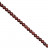 FIL 6 ou 8 MM - 39 CM - Bois de Palissandre