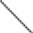 Fil Hématite Galvanisée Argentée 40 cm – Perles Facettées 3 ou 6 mm
