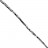 Fil Hématite Galvanisée Argentée 40 cm – Perles Carrées Arrondies