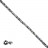 Fil Hématite Galvanisée Argentée 40 cm – Perles Triangulaires