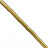 Fil Hématite Galvanisée Dorée 40 cm – Perles Rondelles Plates 4 ou 6 mm