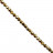 Fil Hématite Galvanisée 40 cm – Perles Icosaèdre - Doré Argenté