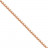 Fil Hematite Galvanisee Rose Gold 40 cm – Perles Octogonales