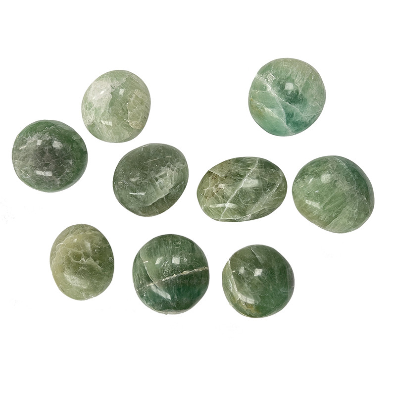 Galets polis - Fluorite - env. 1 kg