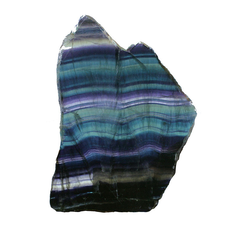 Fluorite - plaque polie - Chine