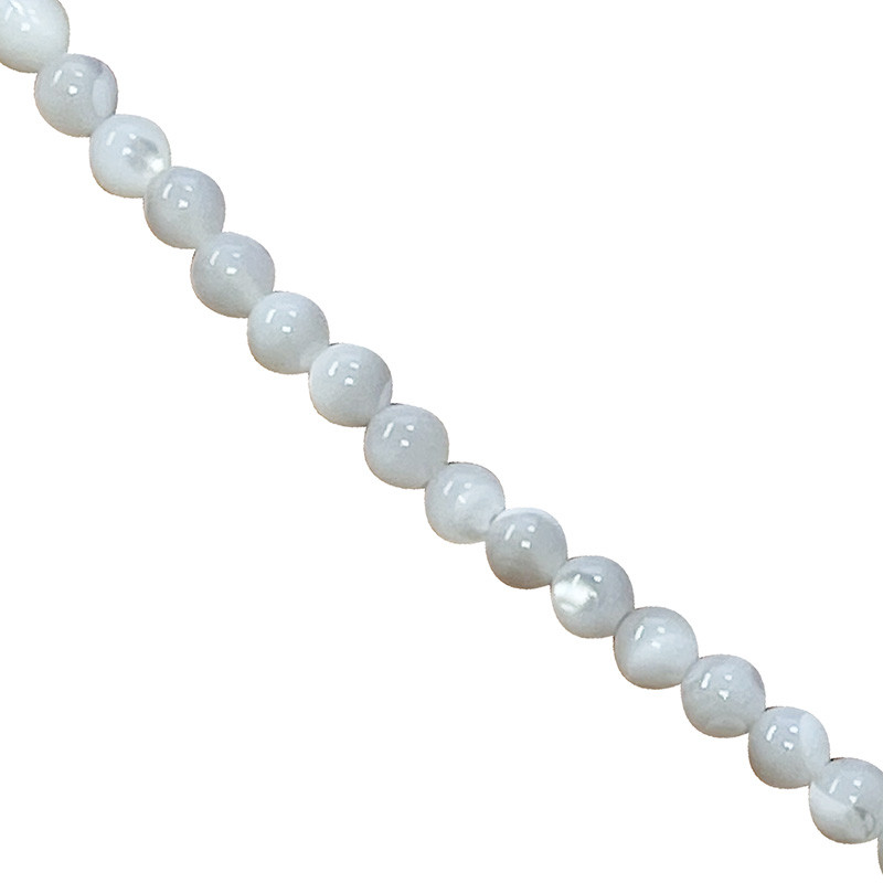 Fil 4 mm Nacre
