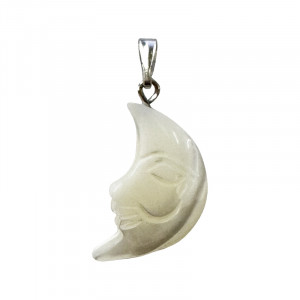 Pendentif Lune Nacre 10 pièces