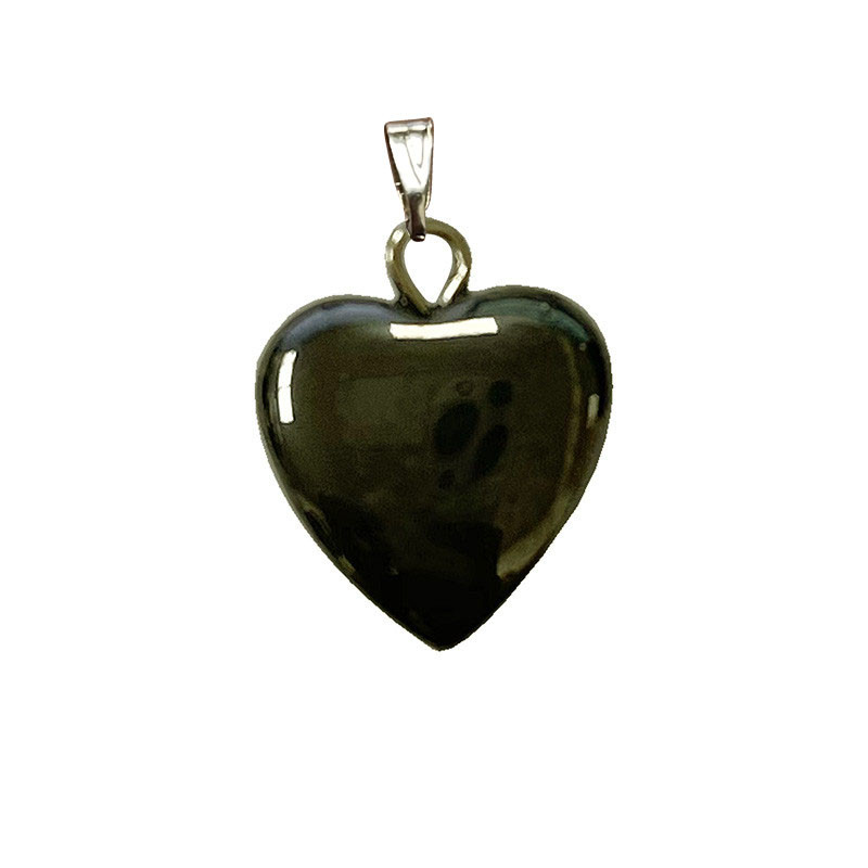 Pendentifs Coeurs Hématite - 20 pces