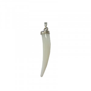 Pendentif Corne en Nacre 10 pces