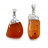 Pendentifs Pierres Roulées - 5 pièces