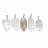 Pendentif Pointe Brute en Pierre Naturelle - 5 pièces