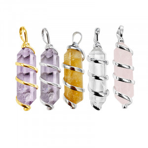 Pendentif biterminé