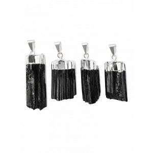 Pendentif Tourmaline Noire 4pcs