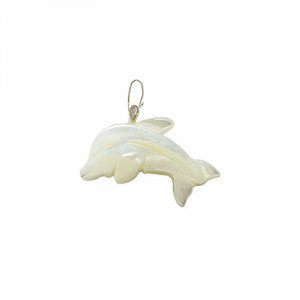 Pendentif dauphin nacre 10 pièces