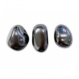 Pendentif percé hématite lot de 3