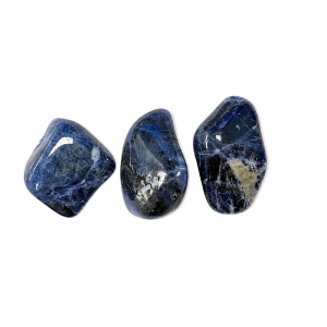 Pendentif percé sodalite lot de 3