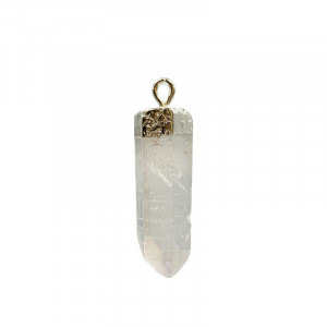 Pendentif quartz angel aura - 4 pièces