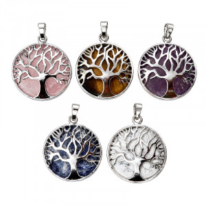 Pendentif arbre de vie 3 cm - Le lot 3 pièces