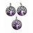 Pendentif arbre de vie 3 cm - Le lot 3 pièces