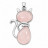 Pendentif chat - Différentes matières - la pièce