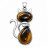 Pendentif chat - Différentes matières - la pièce