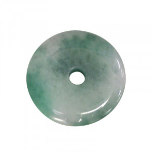 Donuts jade teinté 40 mm