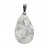 Pendentif Goutte Montage Bronze - 4 pièces
