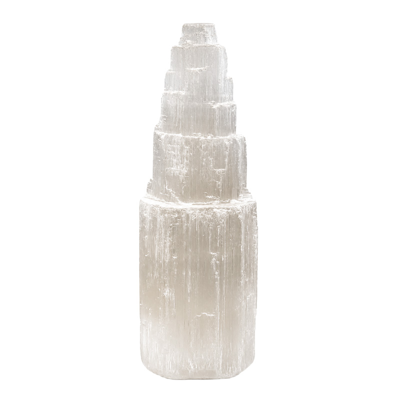Gratte-ciel selenite lot de 5 pièces