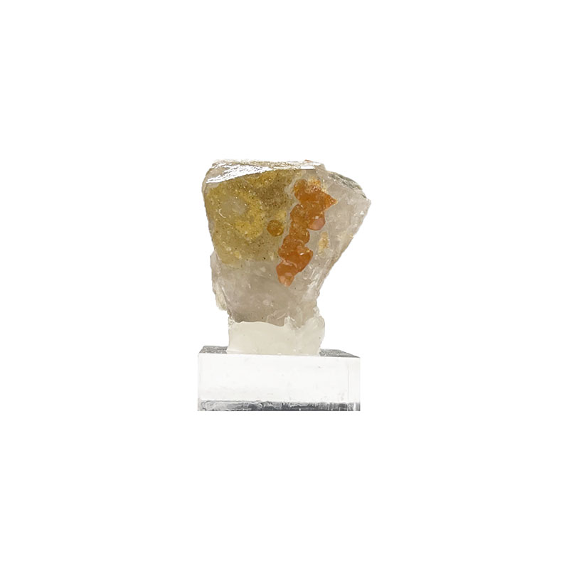 Grenat spessartite et Quartz fumé - Chine - Pièce unique - GRSP615