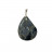 Pendentif 3.5 cm - Pietersite - Goutte plate Argent 0.925