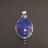 Pendentif tanzanite argent 0.925