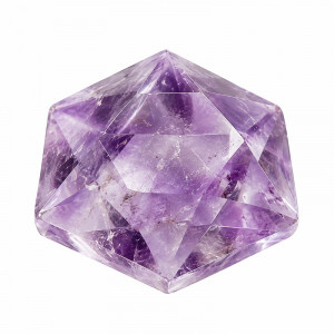 Hexagone en Améthyste