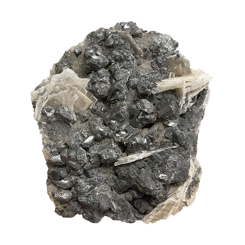Sulfures (Pyrite, Sphalerite, Chalcopyrite) et Quartz - Pérou - Pièce unique - HUARON60