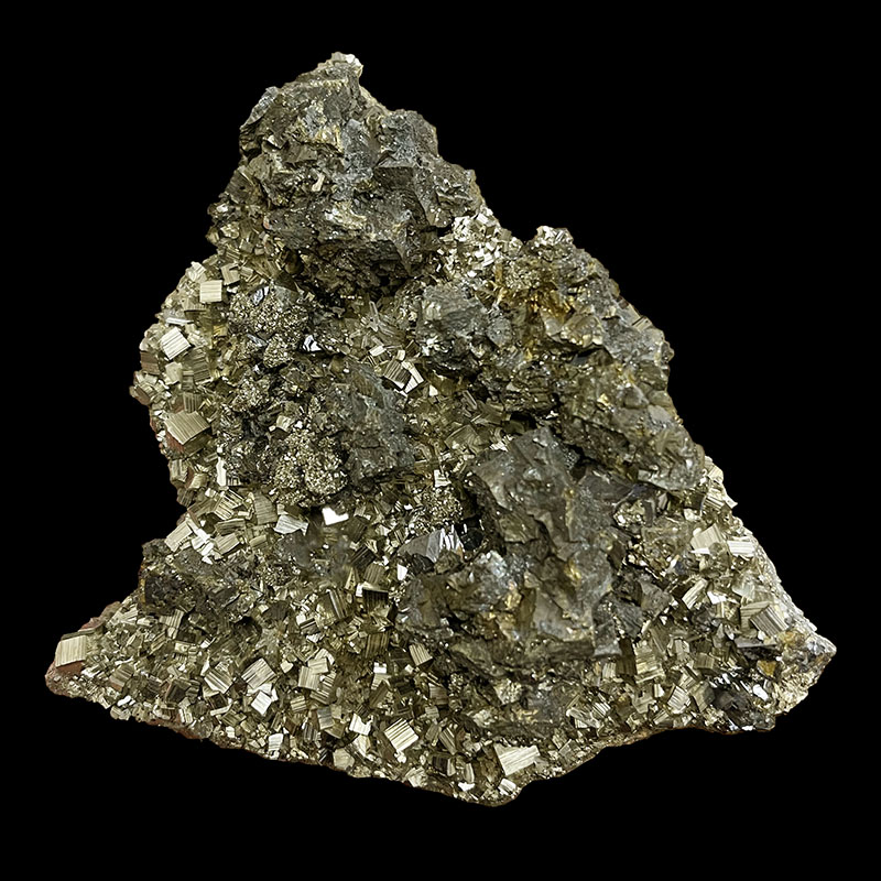 Sulfures (Pyrite, Sphalerite, Chalcopyrite) et Quartz - Pérou - Pièce unique - HUARON90