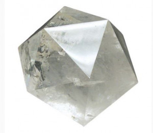 Icosaèdre en Cristal de roche