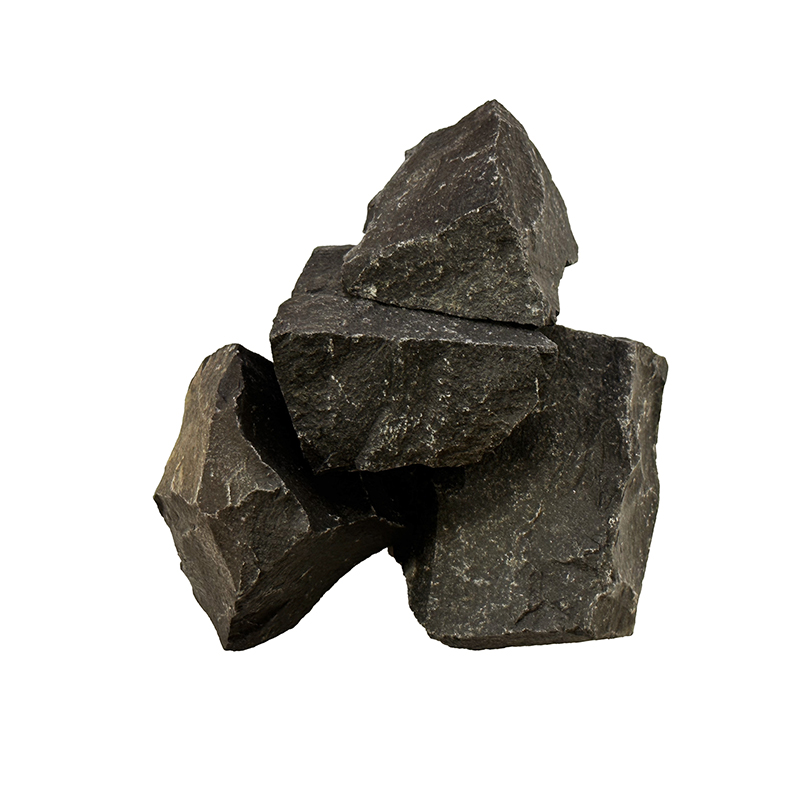 Jaspe noir brute du Brésil - Le kg - 4 à 6 cm