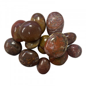 Galets - Polis - Jaspe bréchique - Madagascar - env. 1 kg