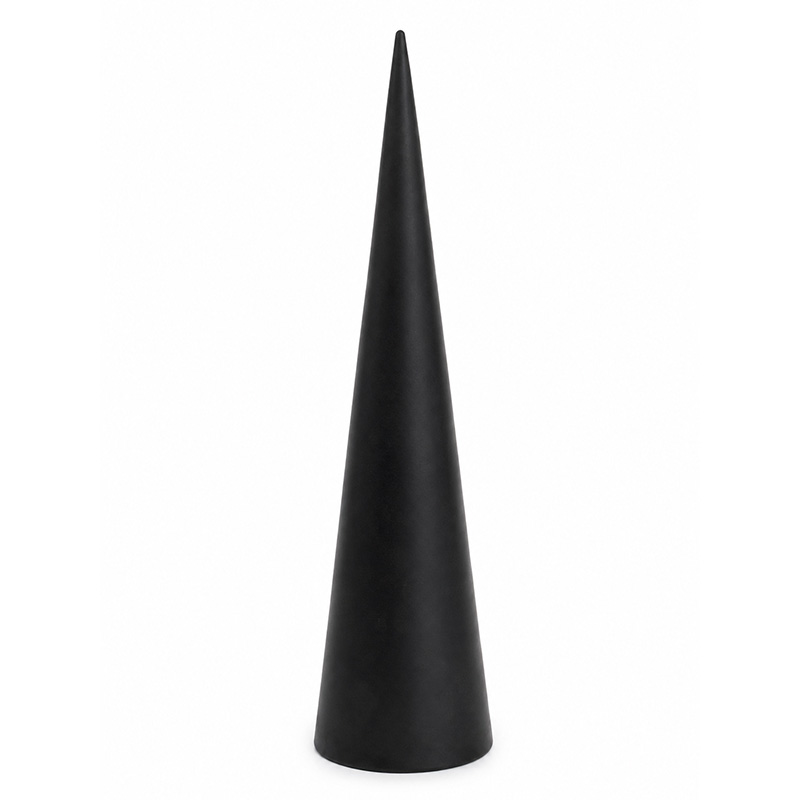 Présentoir bagues bois noir – Hauteur 15 cm – Lot de 2 pièces