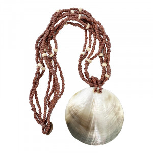 Lot de 10 colliers en Nacre