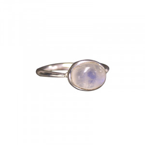 Bague pierre de lune argent 0.925