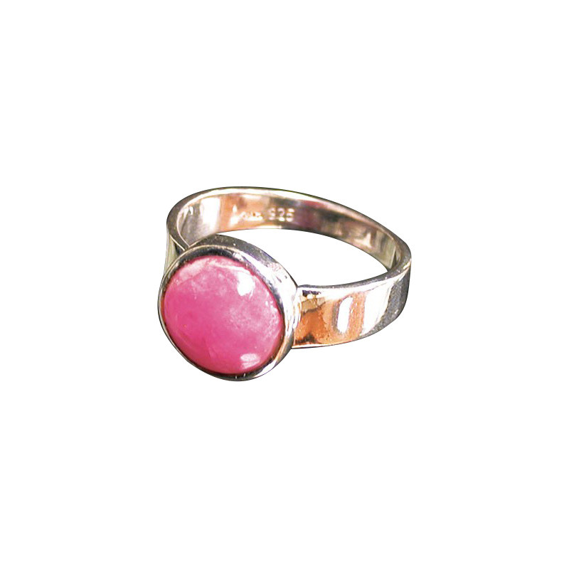 Bague rhodochrosite argent 0.925