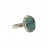 Bague ovale - Turquoise sertie sur agent 0.925 - la pièce