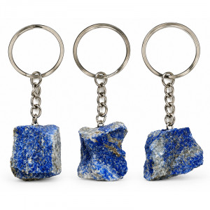 Porte-clés en Lapis-Lazuli – Lot de 5 pièces
