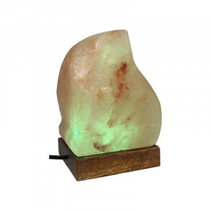 Lampe en sel flamme USB LED de couleurs